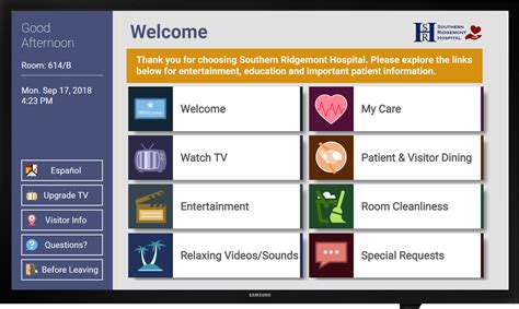 Allen Technologies Partnership With Samsung Brings Hospital Interactive