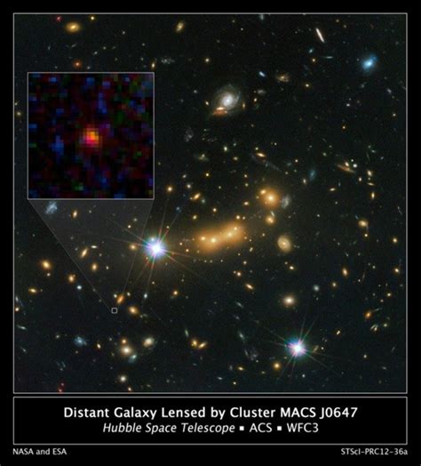 Nasa Telescopes See Galaxy As It Existed 13 Billion Years Ago