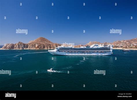 Cruise Ship At Cabo San Lucas Cabo San Lucas Baja California Sur