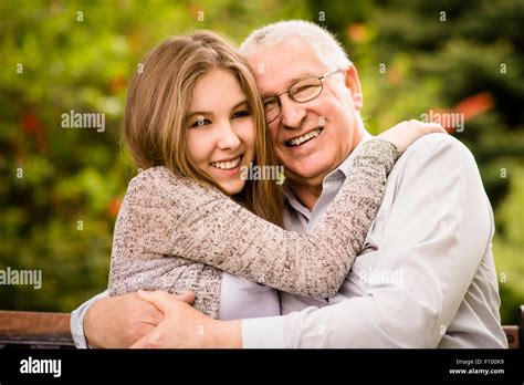 grandpa and teen granddaughter telegraph