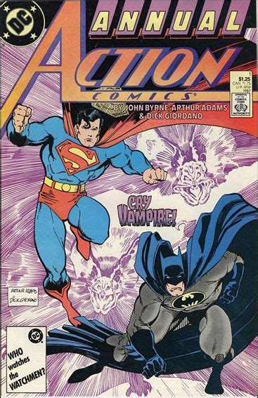 Action Comics Annual 1 A Dec 1987 Comic Book By Dc