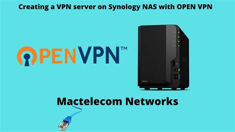Creating A Vpn Server On Synology Nas With Open Vpn Youtube