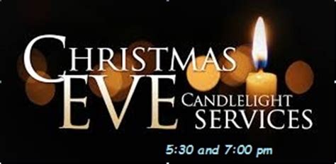 Christmas Eve Candlelight Services Eagle United Methodist Church