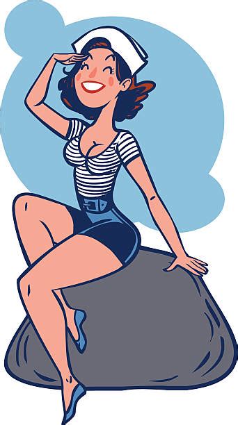 Pinup Sailor Illustrations Royalty Free Vector Graphics And Clip Art Istock