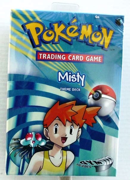 Pokemon Trading Card Game Misty Gym Heroes Advance Theme Deck