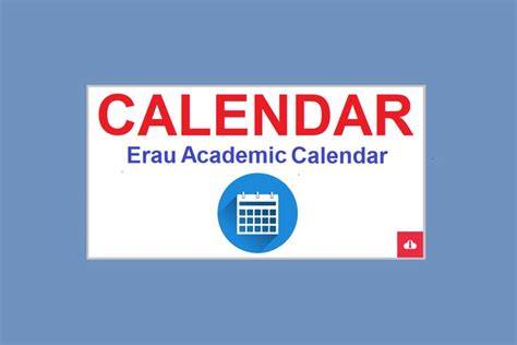 A Calendar With The Words Calendar Written In Red And Blue On A Light