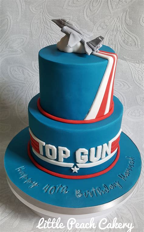 Top Gun Cake Little Peach Cakery
