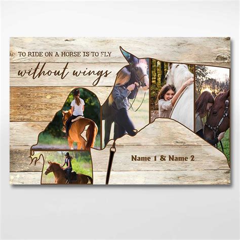 Horse Lover Personalized Poster Poster Art Design