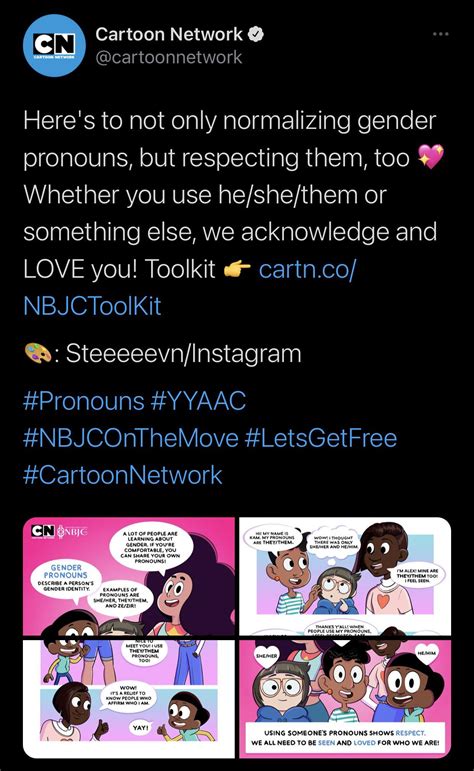 The Cartoon Network Goes All Out On The Pronouns Bullshit