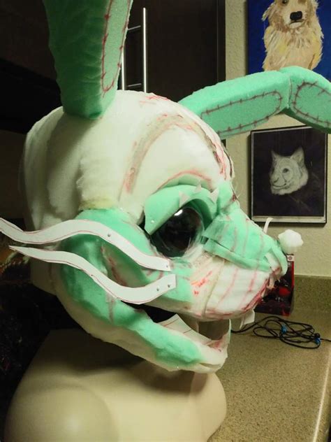 Glitchtrap Cosplay Wip Fabrication And Eyes Five Nights At Freddy S Amino