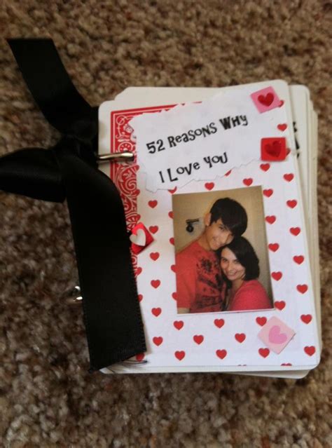 This unique deck of cards will make a great gift *** please make sure you select which title card you would like for your deck. How to make a 52 Reasons Why I Love You book! Includes ...