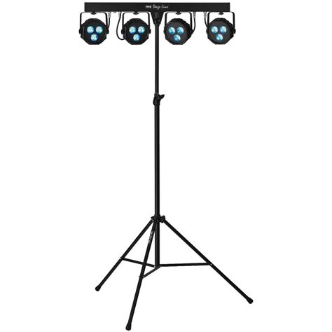 Compact Lightweight Mobile Stage 3w Led Lighting System