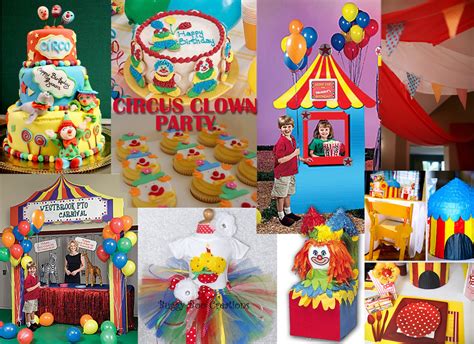 Creativeshiv Clown Birthday Party