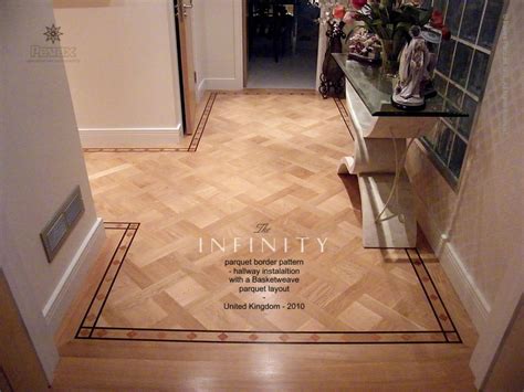 Solid parquet wood floors can be installed successfully above grade level or on grade, but are not recommended for installation below grade. Parquet Flooring. Hardwood Floor Border & Medallion Inlays.: August 2010