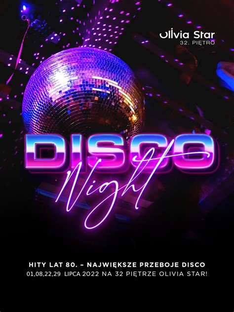 Disco Night Na 32 Piętrze Olivia Star Największe Przeboje Lat 80