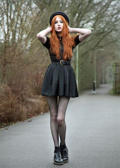 Ginger On Tumblr Fashion Redhead Fashion Grunge Fashion