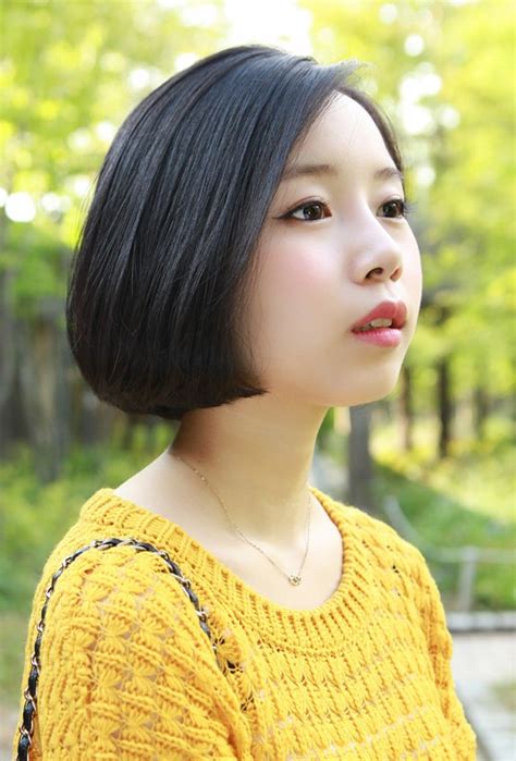 Cute Classic Asian A Line Bob Hairstyles Weekly