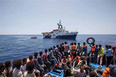 Thousands Of Migrants Rescued In The Mediterranean Germany
