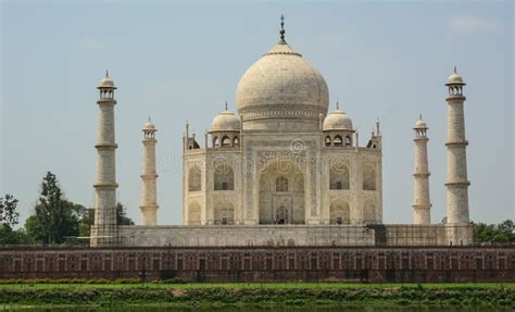 Taj Mahal In Agra India Stock Photo Image Of Agra 153655898