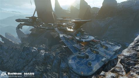 Vladimir Eskandari Mass Effect Andromeda Habitat 7 Environment Art