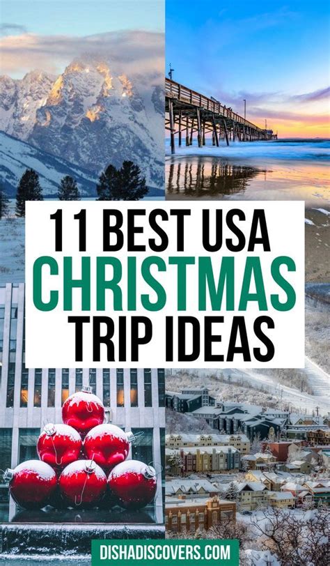 Usa Christmas Destinations 11 Of The Best Holiday Getaways In America In 2020 Christmas