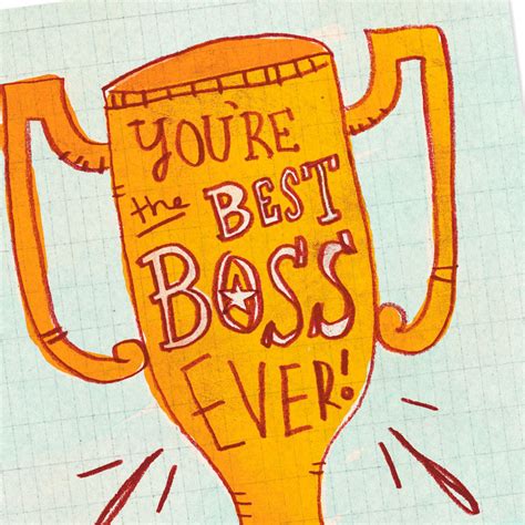 Best Boss Trophy Funny Boss S Day Card Greeting Cards Hallmark