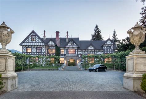 30000 Square Foot Tudor Mansion In Los Altos Hills Ca Re Listed