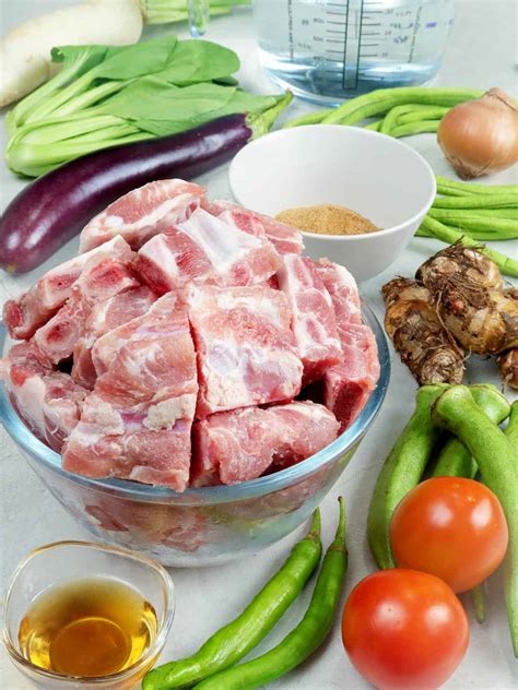 Sinigang Pork Belly
