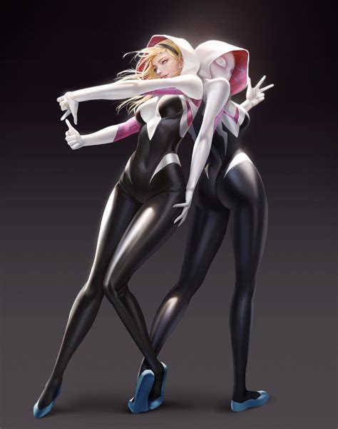 spider gwen art marvel spider gwen marvel spiderman art spider girl superhero art spider