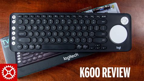 Logitech K600 Keyboard And Trackpad Review Pair 3 Bluetooth Devices