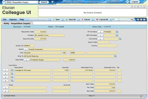 Checking The Status Of Requisitions And Purchase Orders In Ellucian