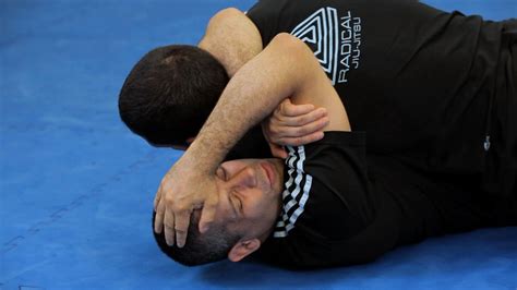 Arm Triangle Choke From Bottom Half Guard Mma Submissions Youtube
