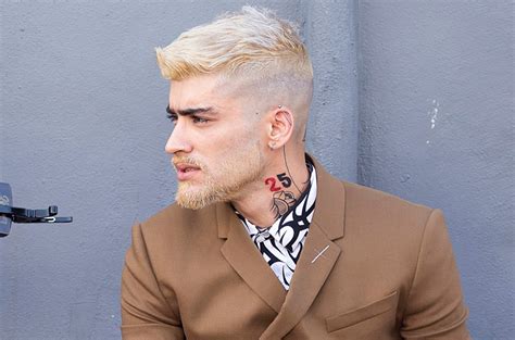 Zayn Malik Dyes His Hair And Beard Bleach Blond Billboard Billboard