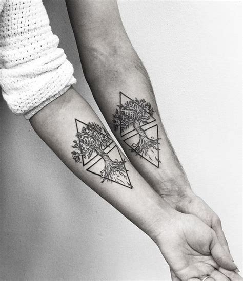Парные тату: совместные татуировки для двоих, идеи, фото