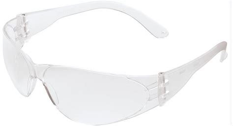 checklite® cl1 series safety glasses with clear lens excellent orbital seal and fit the