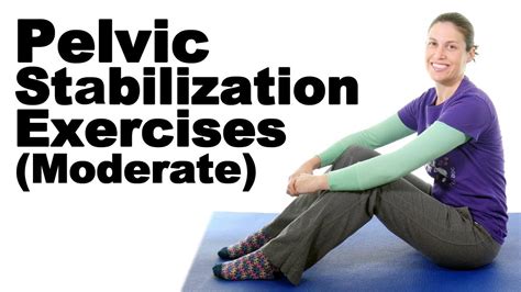 7 Best Pelvic Stabilization Exercises Moderate Ask Doctor Jo YouTube