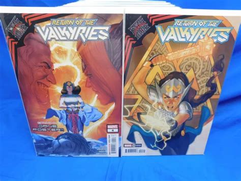 King In Black Return Of The Valkyries 4 Cover A And Variant Marvel