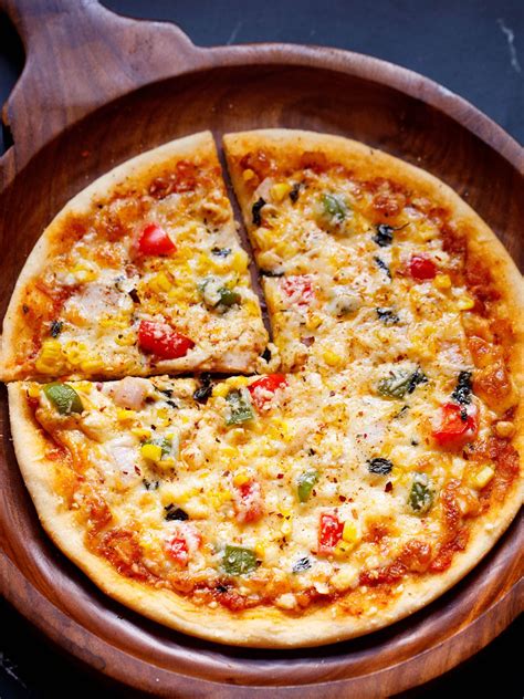 Pizza Recipe Best Vegetarian Pizza Dassanas Veg Recipes