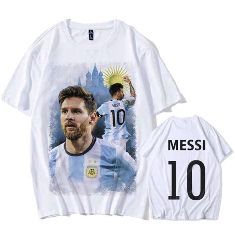 Lionel Messi Barcelona Argentina N10 T Shirt Sportstade