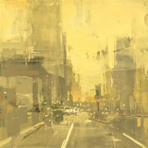 Cityscape Composed Form Study 43 6 X 6 In Oil On Panel Aug