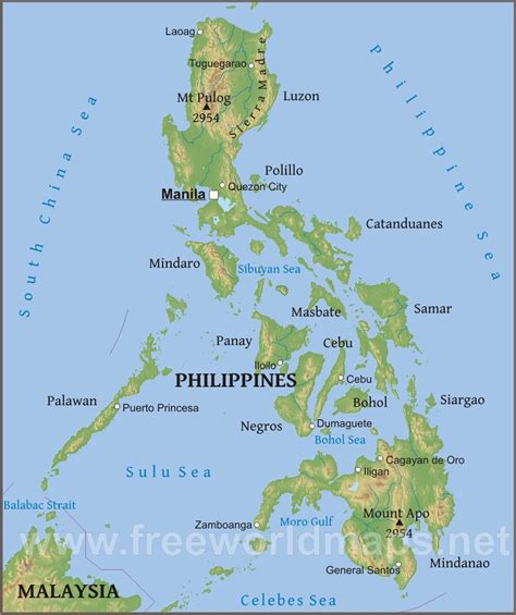 Philippines in world map from ontheworldmap 1 ameliabd.com 12+ world map philippines | wunderbarcovington.com philippines in world map from vector nature's eye: Map of the Philippines - Philippines on a map (South ...