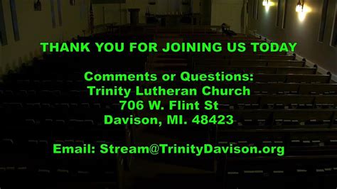 Good Friday Worship Trinity Lutheran Church Davison Mi Friday