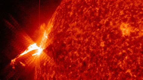 Sun Releases Significant Solar Flare Powerful Burst Of Energy