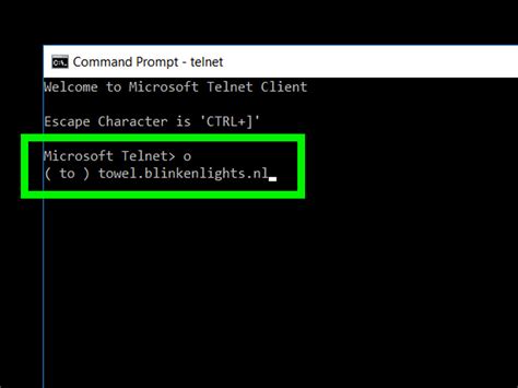 You must first enable telnet. How to Watch Star Wars on Command Prompt: 10 Steps (with ...