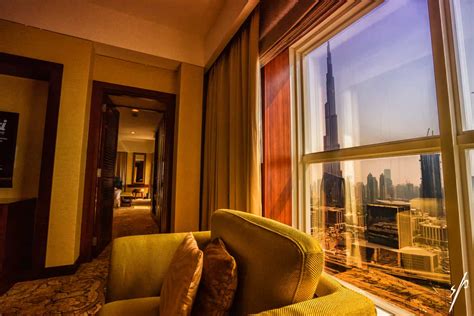 Review Dusit Thani Dubai Burj Khalifa Suite Grab A Mile