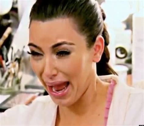 Kim Kardashians Ugly Crying Face Featured On Iphone Case Photo