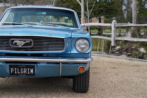 1966 Ford Mustang Coupe Auto Light Blue Muscle Car