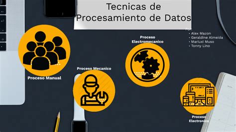 Tecnicas De Procesamiento De Datos By Alex Mazon Merino On Prezi