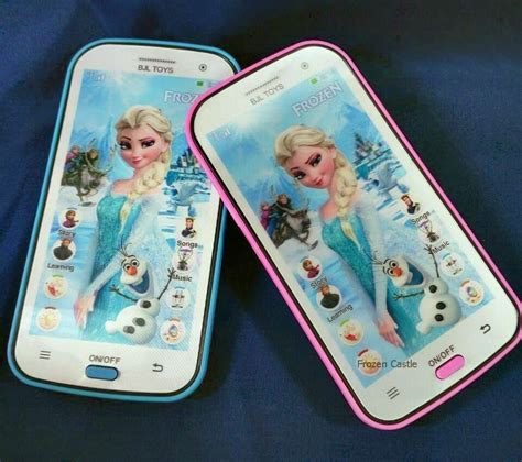 Kids Toy Mobile Phone Disney Frozen Smartphone Learning