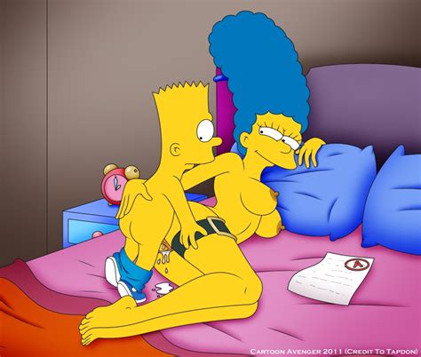 Marge And Bart Simpson Porn Image